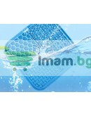 Силиконова подложка антистрес за безопасно хранене за домашни любимци 20см